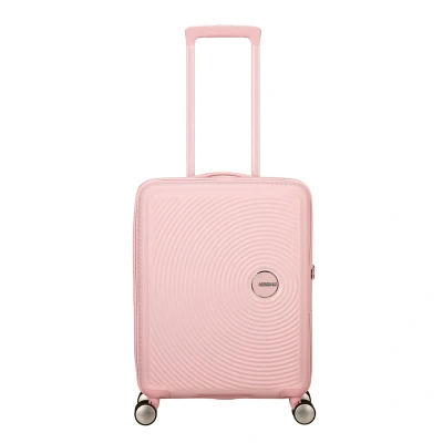 Afbeelding van American Tourister Reiskoffer Soundbox spinner 55/20 TSA uitbreidbaar Pastel Pink 2,6 kg
