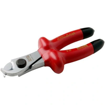 Afbeelding van BAHCO 2250V 170 kabelkniptang, geïsoleerd, 1000V, drielaags kleurgecodeerd VDE, gefosfateerd, mm