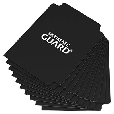 Image de Ultimate Guard Intercalaires Carte Taille Standard (Lot de 10, Noir)