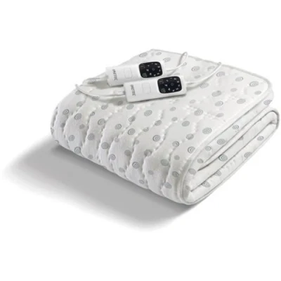 Image de Surmatelas Chauffant Imetec 2 Places Adapto, 150x160 cm 6 Températures Chauffage Rapide 100% Coton Température Constante
