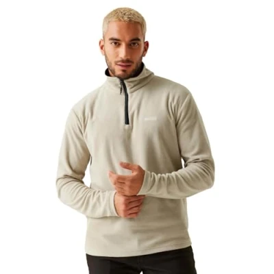 Afbeelding van Regatta Thompson Lichtgewicht thermo fleecejack voor heren, met halve ritssluiting, comfortabel, veelzijdig en duurzaam, anti pilling, perfect buiten, wandelen