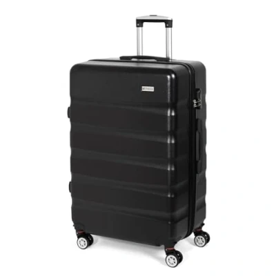 Afbeelding van Todeco ABS+PC Trolley koffers, zwart.