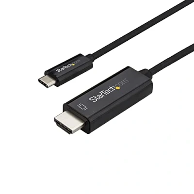 Image de Adaptateur USB C vers HDMI Startech CDP2HD1MBNL Noir 1 m