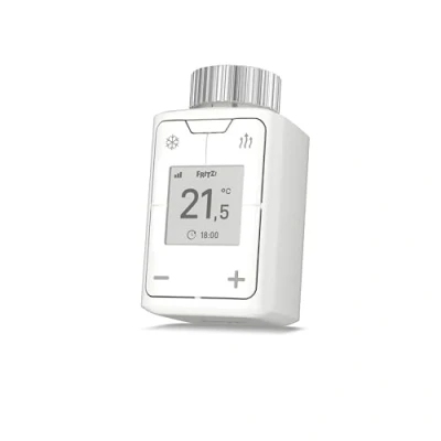 Afbeelding van FRITZ! AVM DECT 302 Intelligente thermostaat voor efficiënte en optimale verwarming je slimme huis, werkt met de meest gangbare een FRITZ!Box geïntegreerde basis