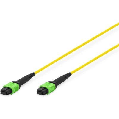 Afbeelding van Digitus DK 2966 01 RJ45 Netwerkkabel, patchkabel 1 m Geel, Groen, Zwart Extreem dun, Flexibele binnenader, Glasvezelband, Koudebestendig, Met anti kniktule,
