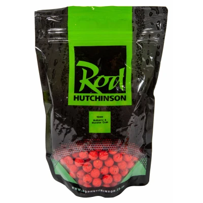 Afbeelding van Rod Hutchinson Readymades Mulberry &amp; Monster Crab 15mm 1kg Boilies