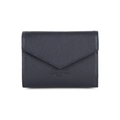 Afbeelding van Portemonnee Lancaster Paris Foulonne PM leer Donker Blauw