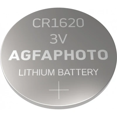 Afbeelding van Agfaphoto Batterij Lithium, knoopcel, CR1620, 3V Extreme, retailblister (5 pack)