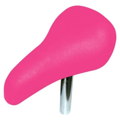 Image de Selle vélo rose bmx enfant confort avec tige 22 mm cycle draisienne femme