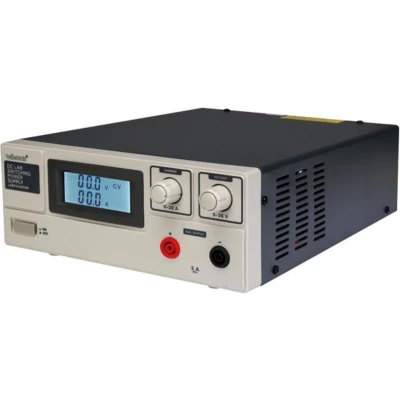 Afbeelding van Velleman Laboratoriumvoeding, schakelend, regelbaar, 0 30 VDC/0 20 A, stroombegrenzing, kortsluitbestendig, dubbel lcd scherm, grijs