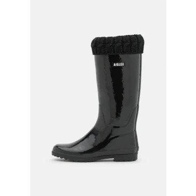 Afbeelding van Aigle Eliosa Winter Regenlaarzen, Dames, Maat: 37, Noir Natuurrubber
