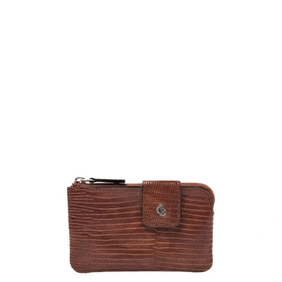 Afbeelding van Castelijn &amp; Beerens Donna Creditcard Sleuteletui RFID cognac