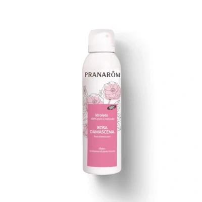 Afbeelding van PRANAROM Bloemenwater Bio Damascus Rose 150 ml