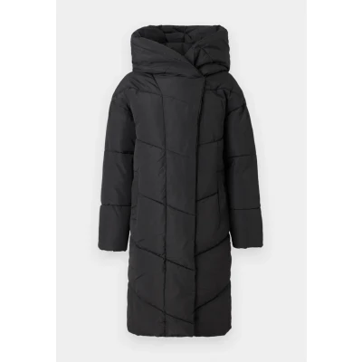 Afbeelding van Noisy May Nmnew Tally LONG Winterjas, Dames, Maat: Small, Black