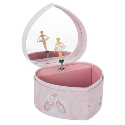 Afbeelding van TROUSSELIER Muziekspel hart, ballerina, nachtlicht