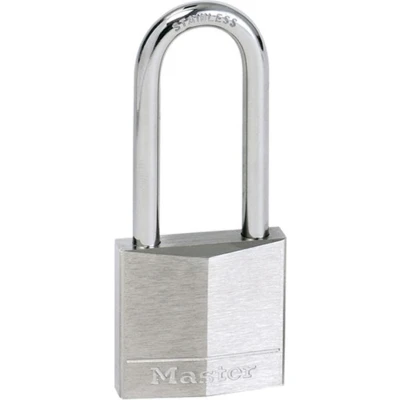Afbeelding van MasterLock Hangslot 40mm vernikkeld koper beugellengte 52mm