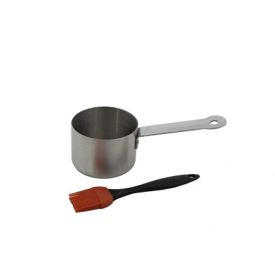 Afbeelding van Barbecook Sauspan Uit Rvs Met Borstel