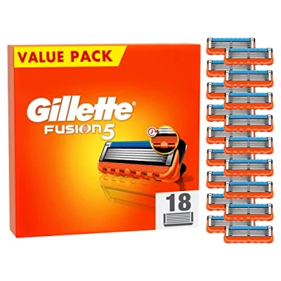Afbeelding van Gillette Scheermesjes Fusion 5 18 stuks