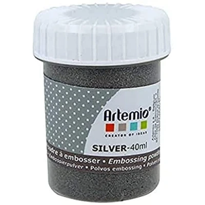 Afbeelding van Artemio Embosserspoeder, zilverkleurig, 40 ml