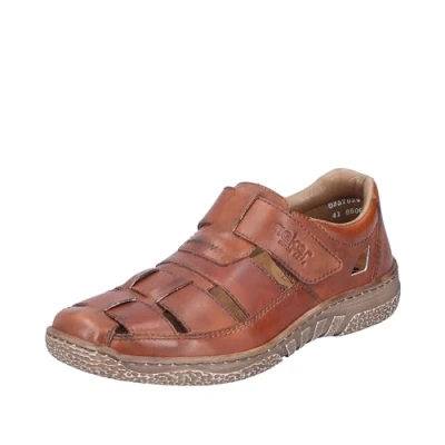 Afbeelding van Rieker 03578 Lage herenschoenen, Bruin
