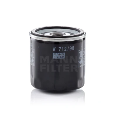 Afbeelding van MANN FILTER W 712/98 Oliefilter 3/4 16 UNF 1B Met een terugloopbeveiligingskleppen Opschroeffilter