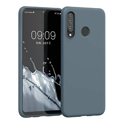 Afbeelding van kwmobile telefoonhoesje geschikt voor Huawei P30 Lite Hoesje smartphone Back cover in leisteen