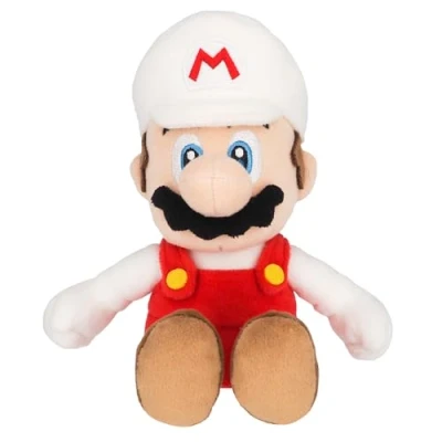 Afbeelding van Nintendo Together+ Super Mario Knuffel Fire Pluche 24cm