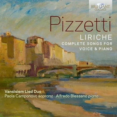 Afbeelding van Vansisiem Lied Duo &amp; Paola Camponovo Pizzetti: Liriche, Complete Songs For Voice Piano (CD)