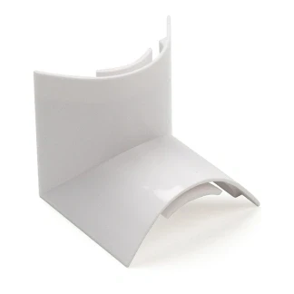Afbeelding van Kabelgoot hoek Nedis 12 mm kabel (PVC, Wit)