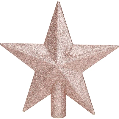 Afbeelding van Piek kerstboom (Ster, Roze)