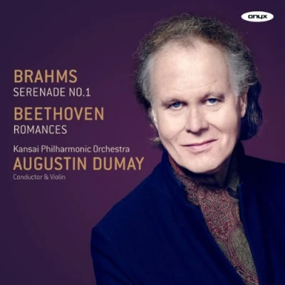 Afbeelding van Augustin Dumay, Kansai Philharmonic Orchestra Brahms: Serenade No.1/Beethoven: Romances (CD)