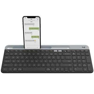 Afbeelding van LOGITECH K580 Slim Multi Device Wireless Keyboard Grafiet Nordic