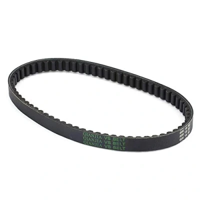 Afbeelding van VOBOR 669 18 30 aandrijfriem zwart rubber voor scooter GY6 50CC 139QMB