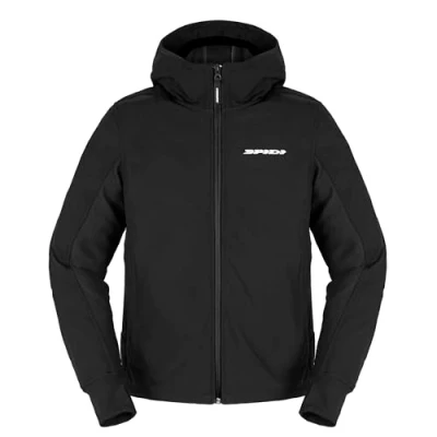 Afbeelding van SPIDI ARMOR EVO BLACK MOTORCYCLE HOODIE L Maat Jas