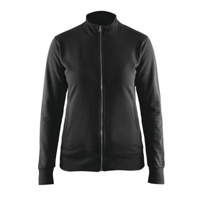 Image de Sweat zippé femme noir