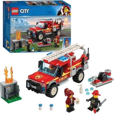 Afbeelding van LEGO City Reddingswagen van Brandweercommandant 60231