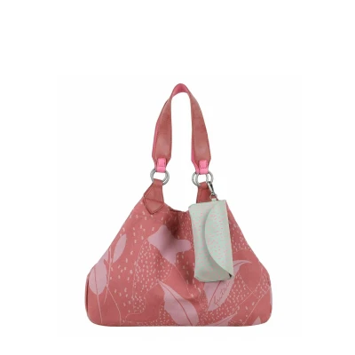 Afbeelding van Fritzi aus Preußen IZZY Medium Limited Leaves Schulter Handtas, Dames, Maat: One Size, Roasty rose