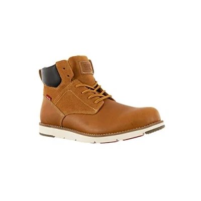 Afbeelding van Levi&#039;s JAX PLUS Veterboots, Heren, Maat: 45, Medium yellow Leer