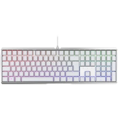 Image de CHERRY MX Board 3.0 S Clavier backlit USB QWERTZ Allemand commutateur : Black blanc