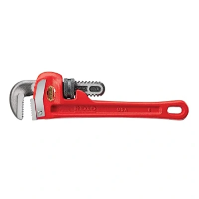 Afbeelding van RIDGID 31005 heavy duty rechte pijpsleutel 200 mm 8&quot;, buiscapaciteit 25 1&quot;
