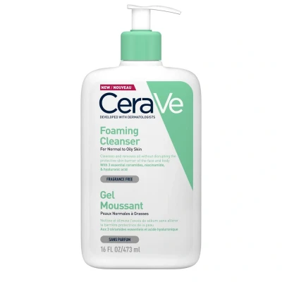 Afbeelding van 6x CeraVe Schuimende Reinigingsgel 473 ml