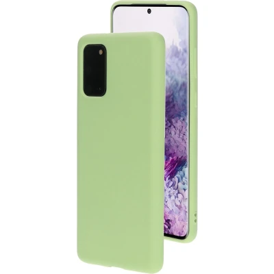 Afbeelding van Mobiparts Silicone Cover Samsung Galaxy S20 Plus 4G/5G Pistache Green