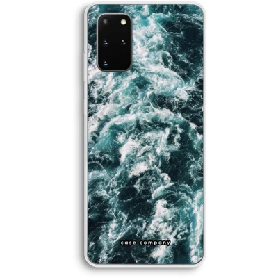 Afbeelding van hoesje geschikt voor Samsung Galaxy S20 Plus Zee golf Soft Cover Telefoonhoesje Bescherming aan alle Kanten en Schermrand