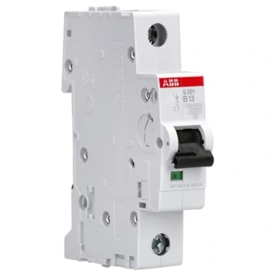 Afbeelding van ABB 2CDS251001R0135 S201 B13 Zekeringautomaat 1 fasig polig 13 A