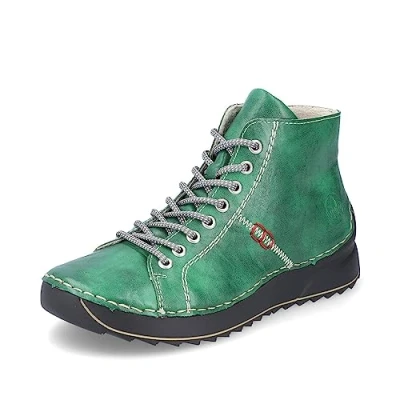 Afbeelding van Rieker Dames Stiefel Blau Chelsea Laarzen Dames, Groen 52