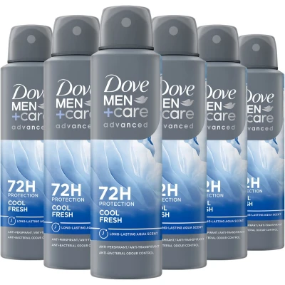 Afbeelding van 6x Dove Deodorant Spray Men+Care Cool Fresh 150 ml