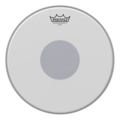 Afbeelding van Remo Controlled Sound X 13&quot;, zwart Dot, Snaroodrum Batter Snare drumvel