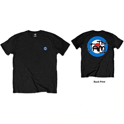 Afbeelding van The Jam Target Logo Heren T shirt M Zwart