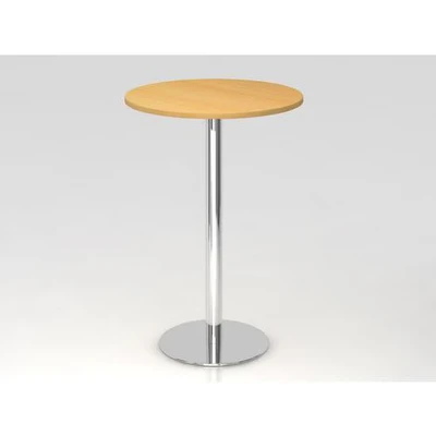 Afbeelding van hjh OFFICE PRO Bistro H80R C Systeem conferentietafel Beuken / Chroom