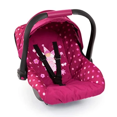Image de Bayer Design 67967AA Accessoires pour poupon, siège auto poupée Easy Go, bordeaux, rose, fée